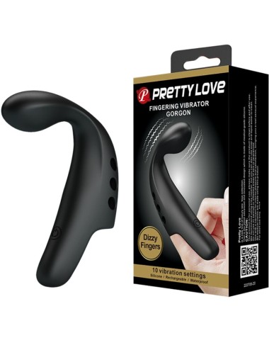 PRETTY LOVE - DÉS VIBRATEUR BLACK GORGON