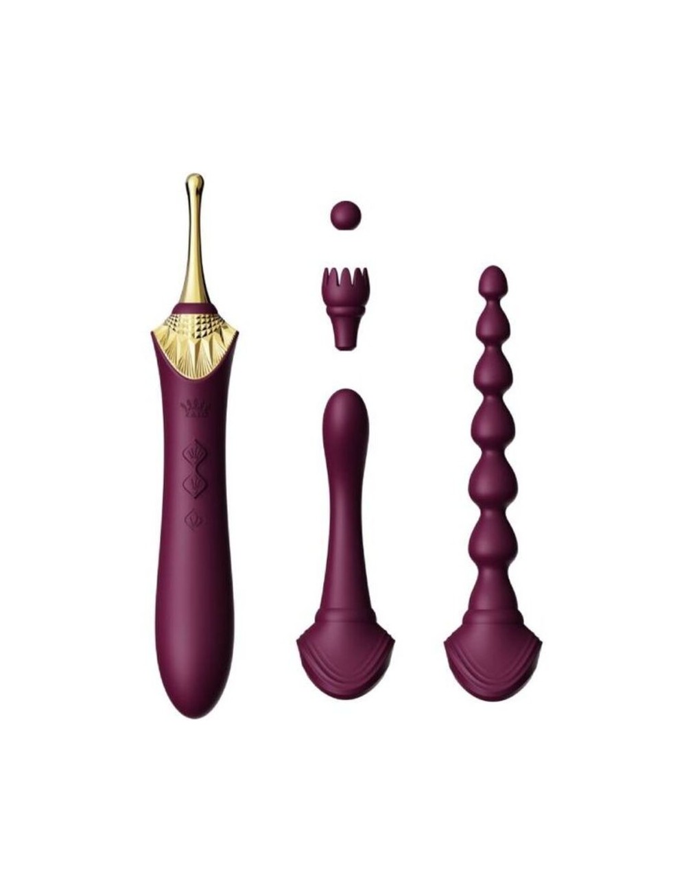 ZALO - BESS 2 CLITORAL MASSAGER PURPLE