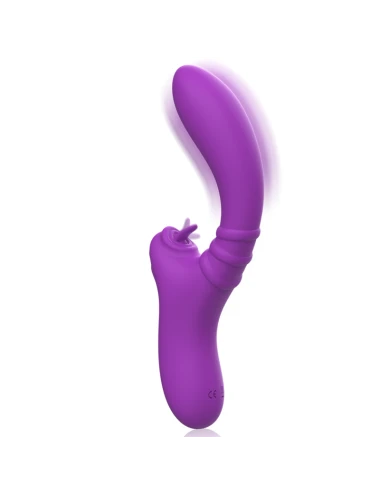 INTENSE - VIBRATEUR FLEXIBLE HARRY AVEC LANGUE VIOLET