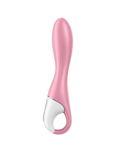 SATISFYER - VIBRATEUR POMPE A AIR 2 ROSE