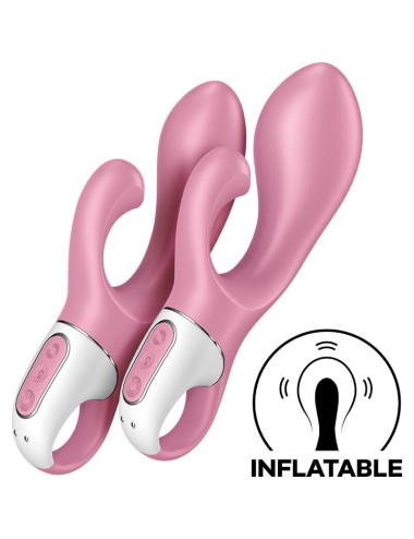 SATISFYER - POMPE  AIR BUNNY 2 ROSE