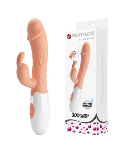 PRETTY LOVE - VIBRATEUR LAPIN DE PQUES AVEC STIMULATEUR