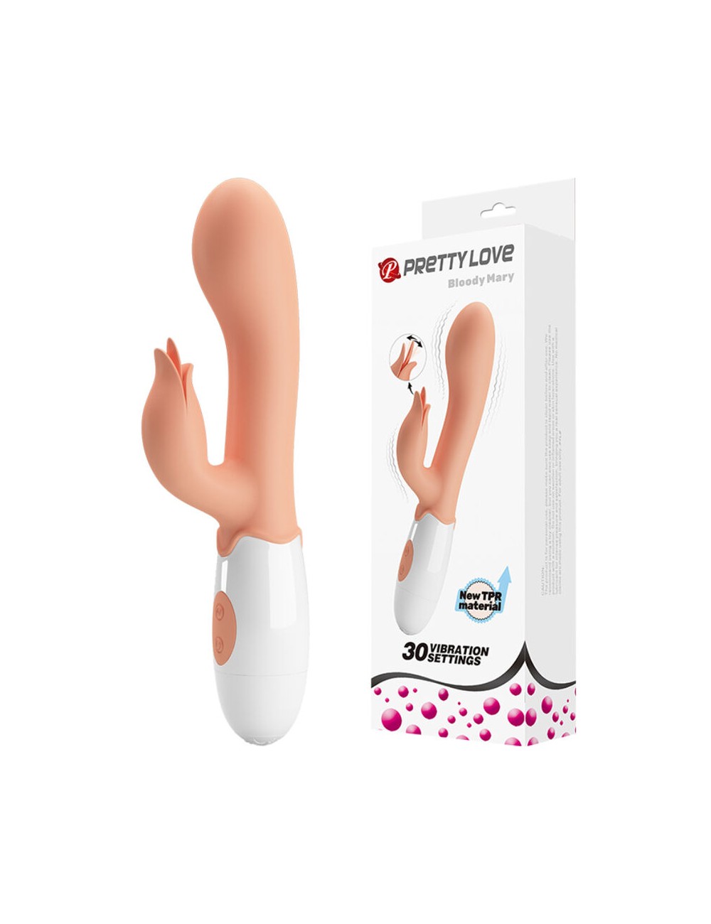 PRETTY LOVE - VIBRATEUR BLOODY MARY AVEC STIMULATEUR PRETTY LOVE - VIBRATEUR BLOODY MARY AVEC STIMULATEUR