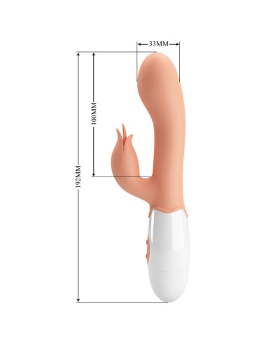PRETTY LOVE - VIBRATEUR BLOODY MARY AVEC STIMULATEUR