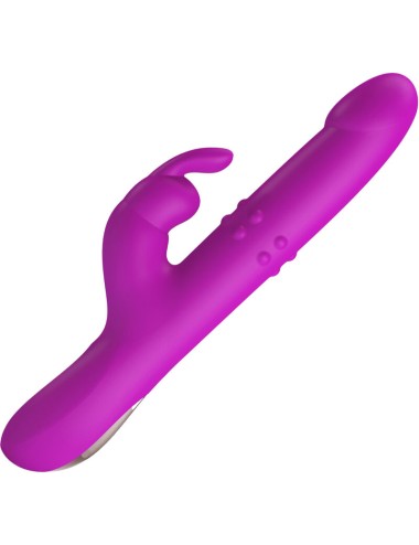 PRETTY LOVE - VIBRATEUR REESE AVEC ROTATION VIOLET