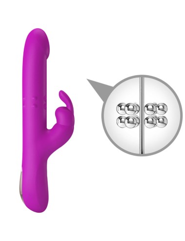 PRETTY LOVE - VIBRATEUR REESE AVEC ROTATION VIOLET