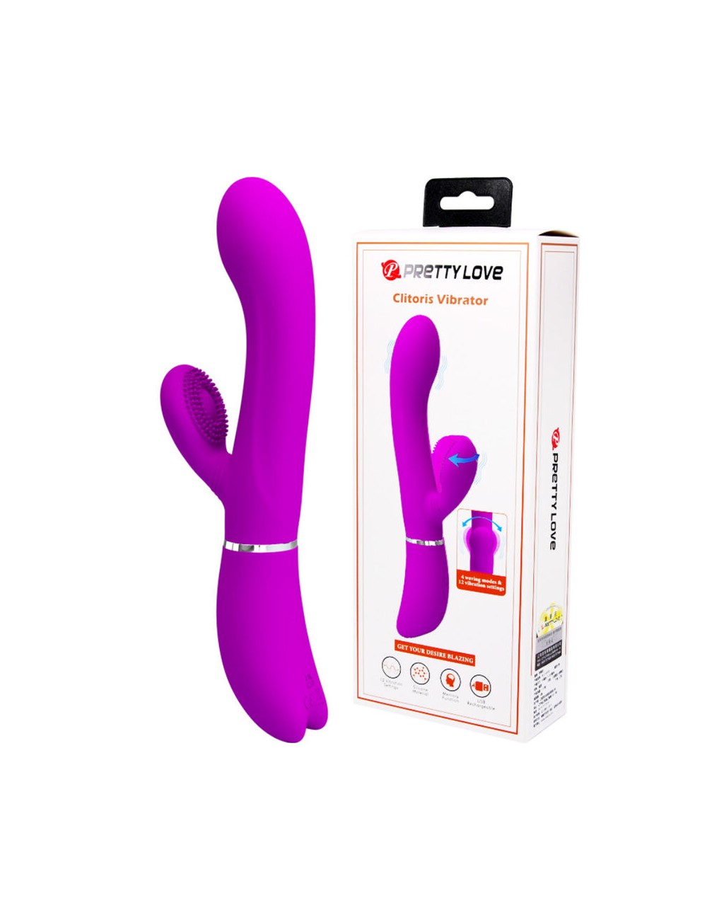 PRETTY LOVE - VIBRATEUR STIMULATEUR CLITORIS