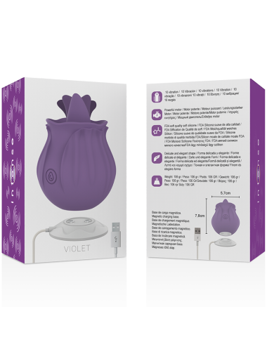 INTENSE - VIOLET CL TORIS STIMULATEUR 10 VIBRATIONS LILAS