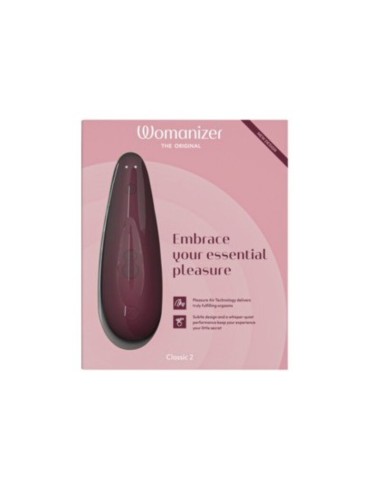 WOMANIZER - STIMULATEUR CLITORAL CLASSIC 2 BORDEAUX