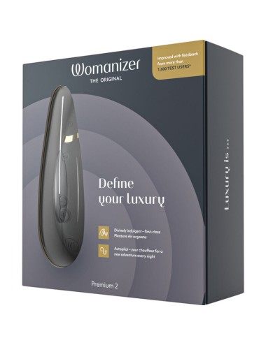 WOMANIZER - STIMULATEUR CLITORAL PREMIUM 2 NOIR