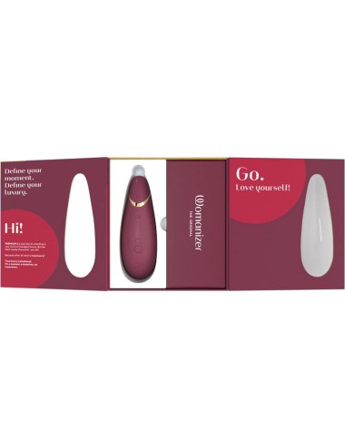 WOMANIZER - STIMULATEUR CLITORAL PREMIUM 2 BORDEAUX