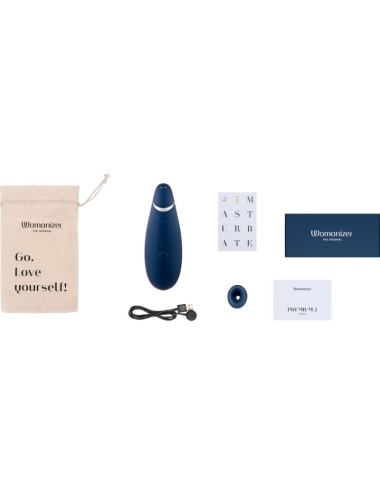 WOMANIZER - STIMULATEUR CLITORAL PREMIUM 2 BLUEBERRY
