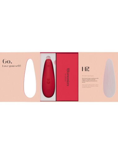 WOMANIZER - MARILYN MONROE CLASSIC 2 STIMULATEUR CLITORAL VIVID RED