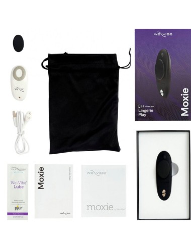 WE-VIBE - VIBRATEUR CLITORAL MOXIE + NOIR