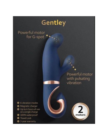 G-VIBE - GENTLEY G-SPOT VIBE BLEU CARAÏBE