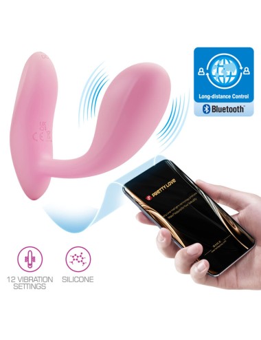 PRETTY LOVE - APPLICATION BAIRD G-SPOT 12 VIBRATIONS RECHARGEABLE ROSE