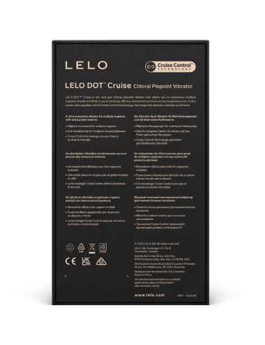 LELO - STIMULATEUR DE CLITORIS DOT CRUISE JAUNE