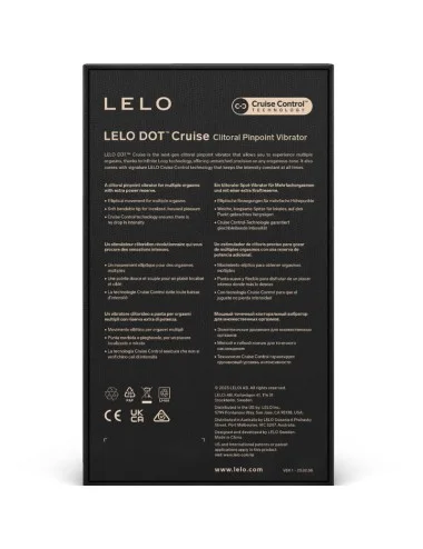LELO - STIMULATEUR DE CLITORIS DOT CRUISE JAUNE