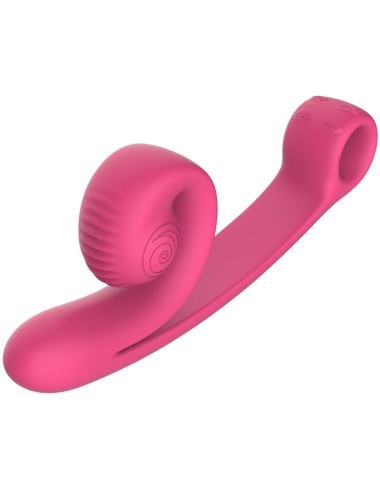 SNAIL VIBE - VIBRATEUR CURVE ROSE