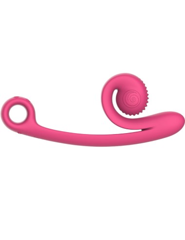 SNAIL VIBE - VIBRATEUR CURVE ROSE