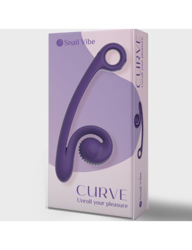SNAIL VIBE - VIBRATEUR CURVE VIOLET