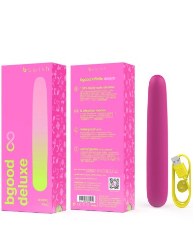 B SWISH - VIBRATEUR RECHARGEABLE B SWISH - BGOOD INFINITE DELUXE SILICONE ROSE