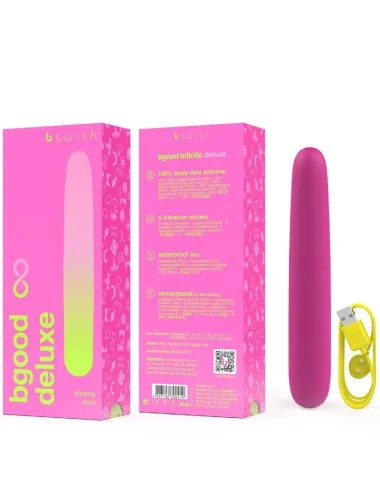B SWISH - VIBRATEUR RECHARGEABLE B SWISH - BGOOD INFINITE DELUXE SILICONE ROSE