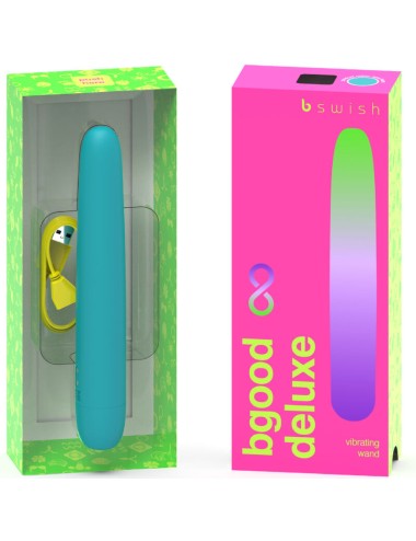 B SWISH - VIBRATEUR RECHARGEABLE B SWISH - BGOOD INFINITE DELUXE SILICONE BLEU