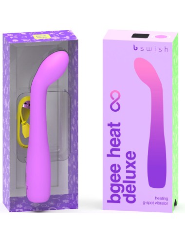 B SWISH - VIBRATEUR RECHARGEABLE BGEE HEAT INFINITE DELUXE LAVANDE SILICONE