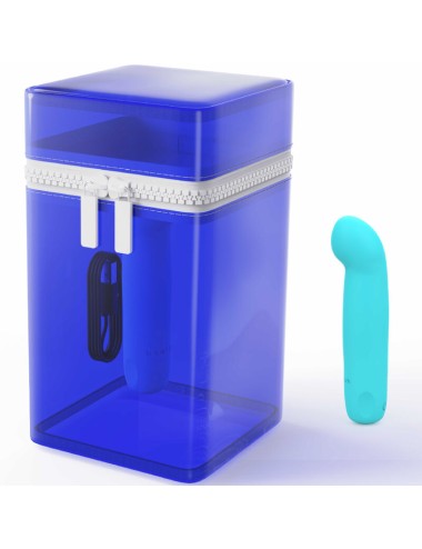 B SWISH - VIBRATEUR RECHARGEABLE EN SILICONE BLEU BCUTE CURVE INFINITE CLASSIC ÉDITION LIMITÉE