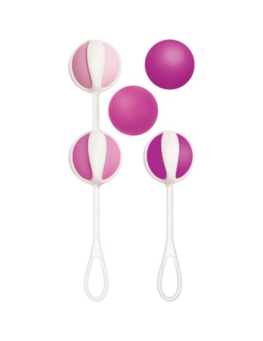 G-VIBE - SET 5 BOULES DE GEISHA3 ROSE