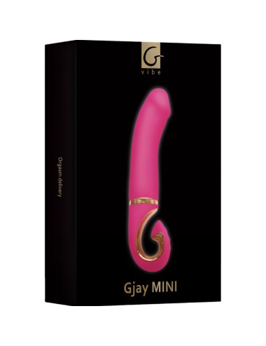 G-VIBE - VIBRATEUR GJAY MINI ROSE EN SILICONE