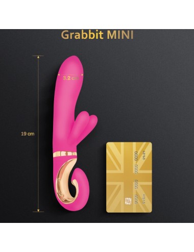 G-VIBE - VIBRATEUR GRABBIT MINI ROSE EN SILICONE