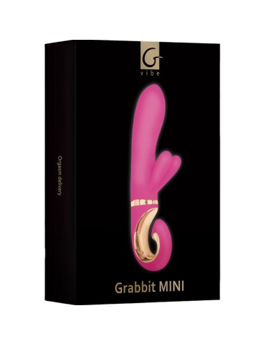 G-VIBE - VIBRATEUR GRABBIT MINI ROSE EN SILICONE