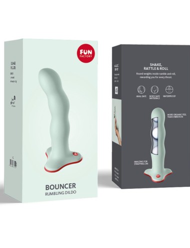 FUN FACTORY - GODE SAUTEUR VERT SAUGE