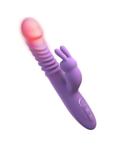 FANTASY FOR HER - STIMULATEUR DE CLITORIS DE LAPIN AVEC FONCTION CHALEUR OSCILLATION ET VIBRATION VIOLET