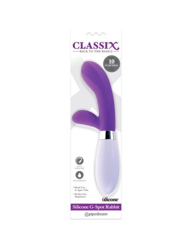 CLASSIX - VIBRATEUR RABBIT G-SPOT SILICONE VIOLET