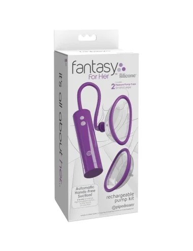 FANTASY FOR HER - KIT D''ASPIRATION DE CLITORIS RECHARGEABLE TAILLE S/L