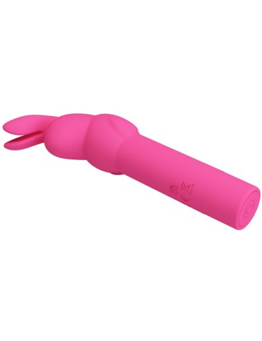 PRETTY LOVE - VIBRATEUR EN SILICONE LAPIN GERARDO FUSCHIA