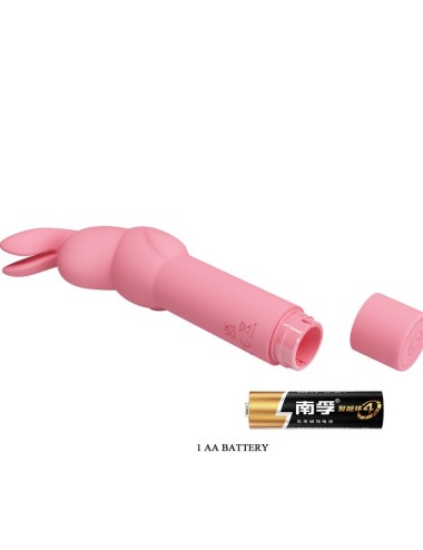 PRETTY LOVE - VIBRATEUR EN SILICONE LAPIN ROSE GERARDO