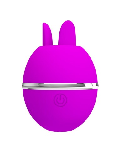 PRETTY LOVE - VIBRATEUR ROND EN SILICONE GEMINI BALL VIOLET