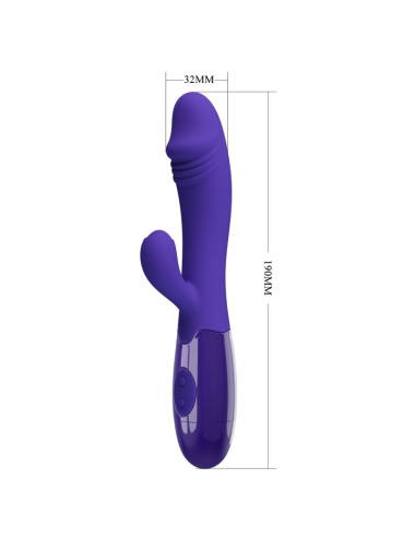 PRETTY LOVE - VIBRATEUR SNAPPY YOUTH & STIMULATEUR DE POINT G VIOLET