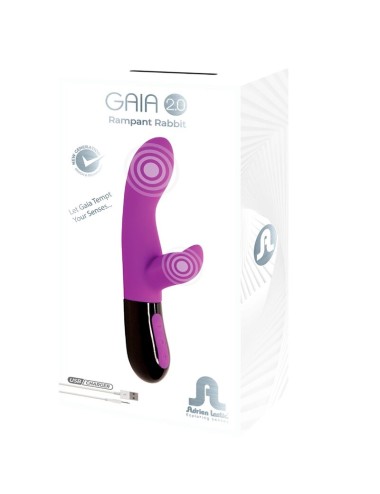 ADRIEN LASTIC - VIBRATEUR LAPIN GAIA 2.0 VIOLET