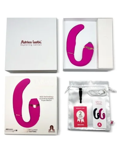 ADRIEN LASTIC - MY·G CLITORIS SUCKER ET STIMULATEUR DE POINT G ROSE