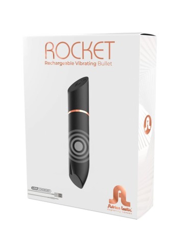 ADRIEN LASTIC - BALLE RECHARGEABLE ROCKET NOIRE