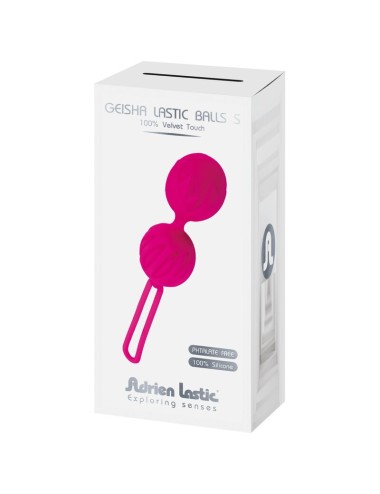 ADRIEN LASTIC - BALLES GEISHA LASTIC SILICONE TAILLE S FUCHSIA