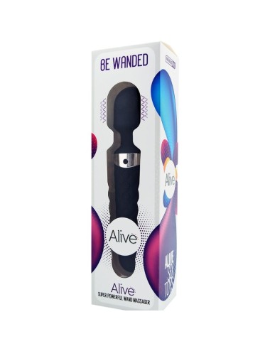 ALIVE - MASSEUR VIBRATEUR BE WANDED NOIR