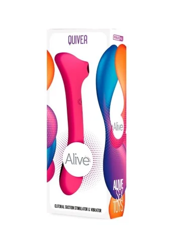 ALIVE - QUIVER SUCKER & VIBRATEUR FUCHSIA