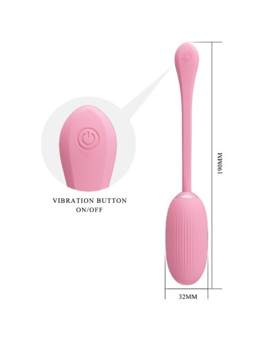 PRETTY LOVE - OEUF VIBRANT RECHARGEABLE ROSE DOREEN