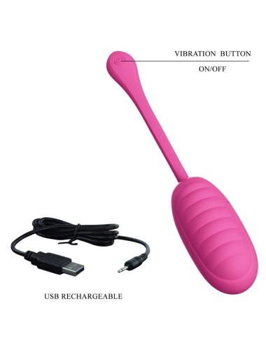 PRETTY LOVE - OEUF VIBRANT RECHARGEABLE ROSE CATALINA